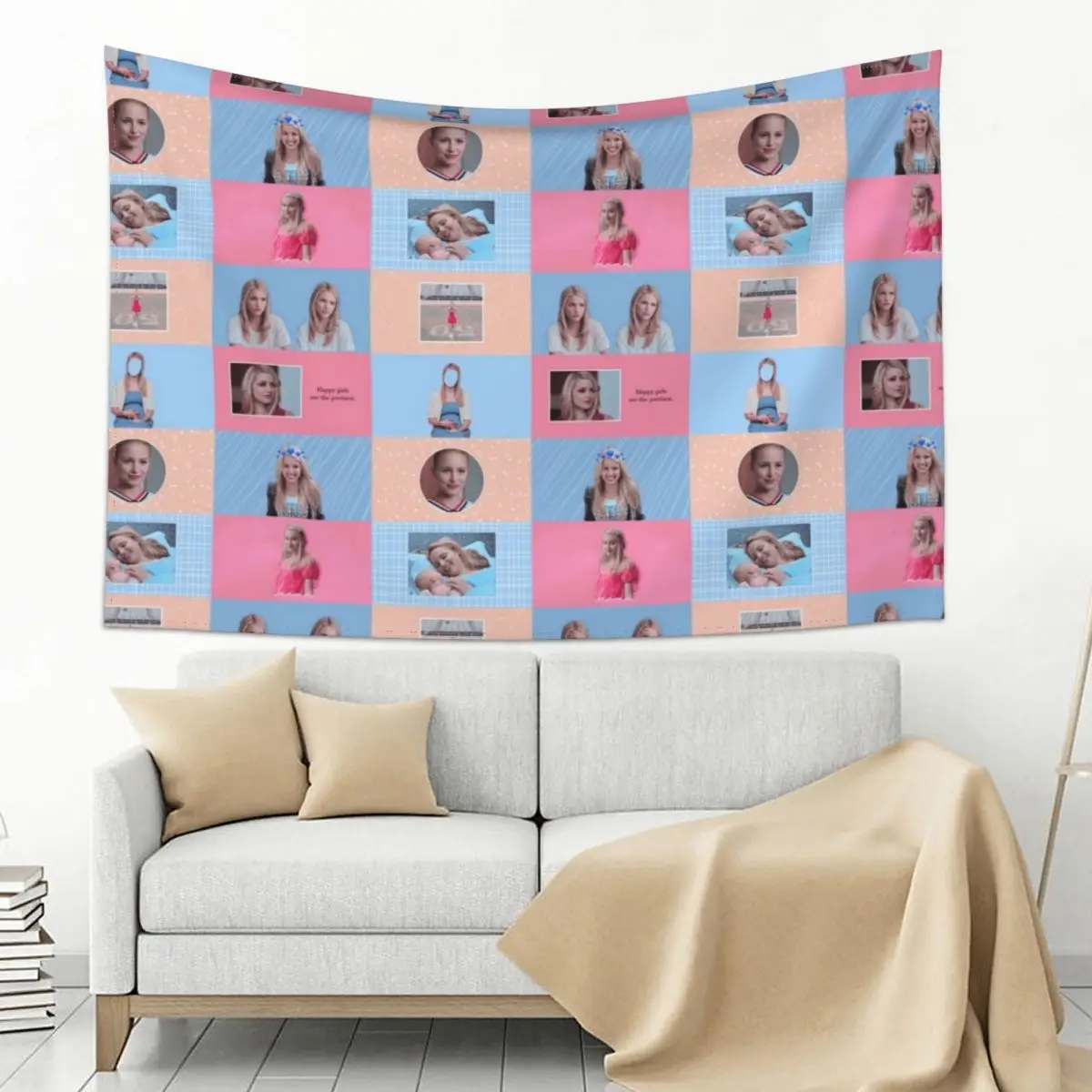 Quinn Fabray Graphic Edit Tapestry 
Quinn Fabray Graphic Edit Tapestry