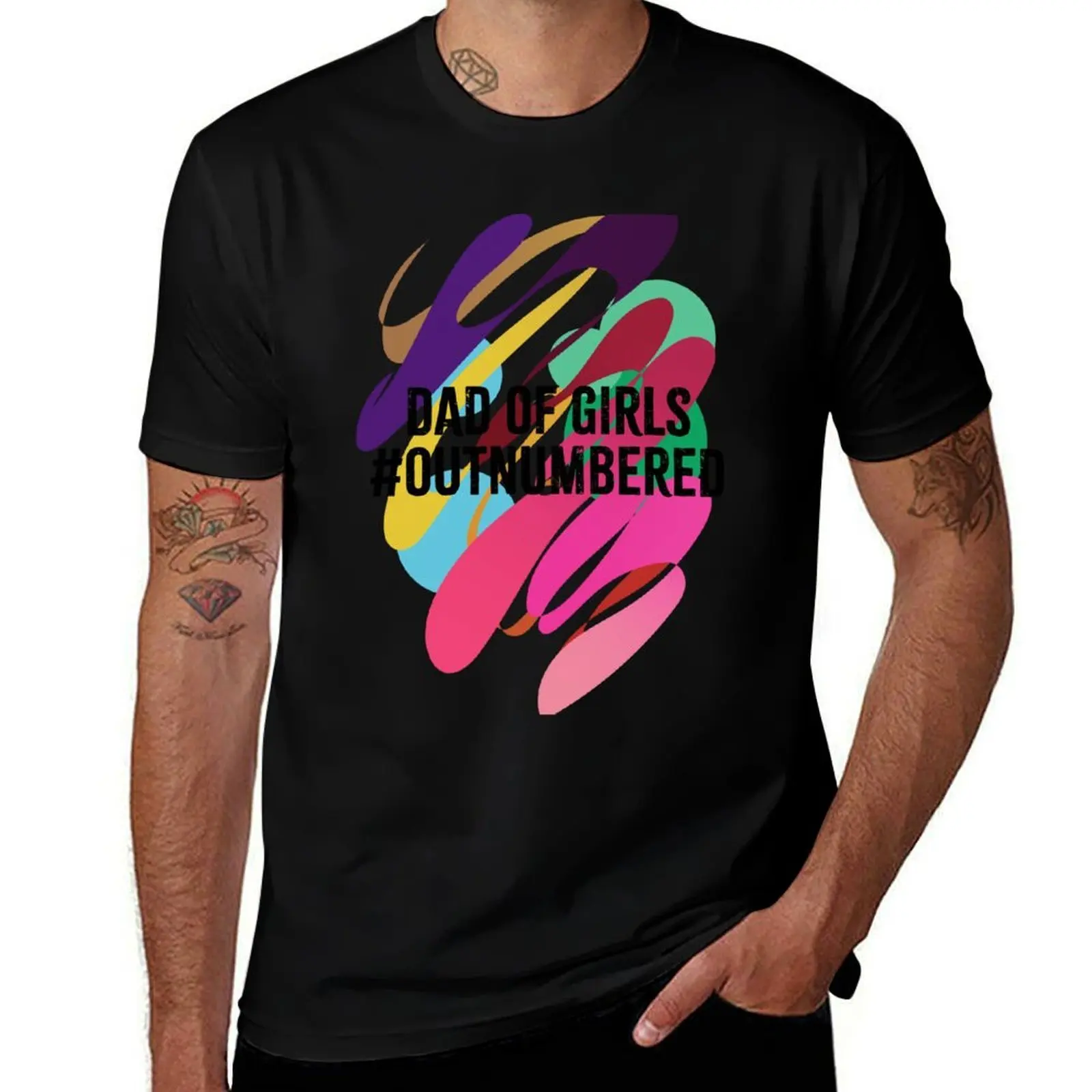 Dad of girls #outnumbered T-Shirt oversized graphic tee blacks sports fans tees mens t shirts casual stylish
Dad of girls #outnumbered T-Shirt oversized graphic tee blacks sports fans tees mens t shirts casual stylish