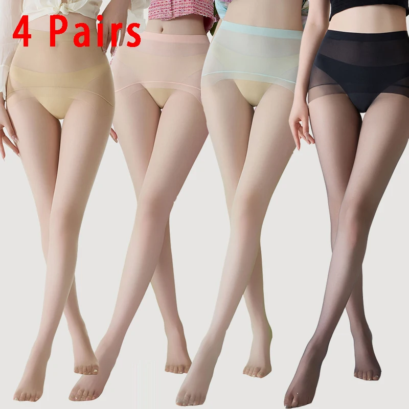 1/4 Pairs 360° Seamless Crotch Tights Women Nylon Thin High Waist Stockings Tights 10 Denier Summer Sexy Pantyhose
1/4 Pairs 360° Seamless Crotch Tights Women Nylon Thin High Waist Stockings Tights 10 Denier Summer Sexy Pantyhose