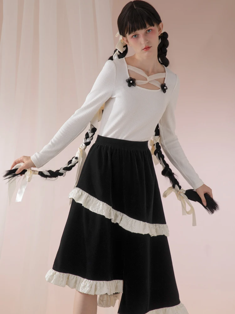 Футболка Lactose Studio Original White T-irt Ne Cross Color Colion Flower Sweet Cool Girl Spring Summer Faion Ladies Tee
Футболка Lactose Studio Original White T-irt Ne Cross Color Colion Flower Sweet Cool Girl Spring Summer Faion Ladies Tee