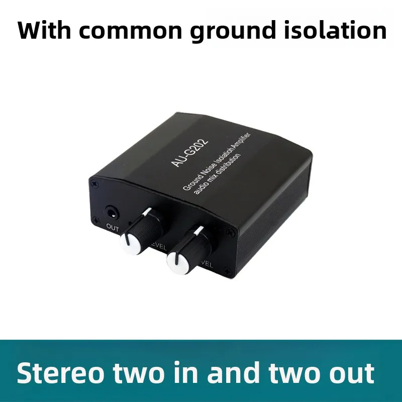 Audio two-in, two-out computer shared speaker audio source two-in-one mixer headphone audio common ground noise isolation
Audio two-in, two-out computer shared speaker audio source two-in-one mixer headphone audio common ground noise isolation