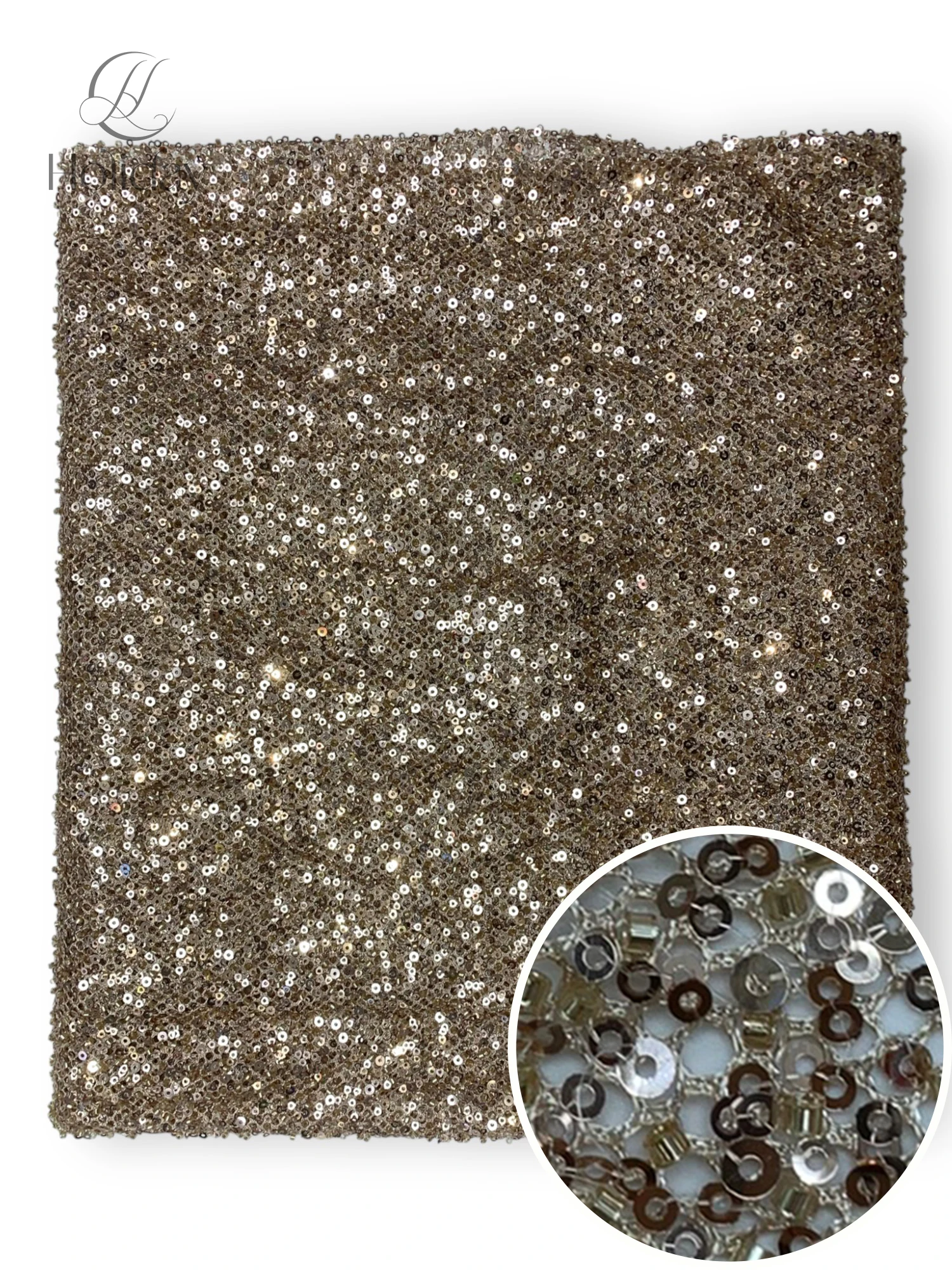 2025 New Luxe Sewing Fabric with Sequin/Paillette/Glass Bead Hybrid - Embellishment Textile for Couture lace fabric
2025 New Luxe Sewing Fabric with Sequin/Paillette/Glass Bead Hybrid - Embellishment Textile for Couture lace fabric