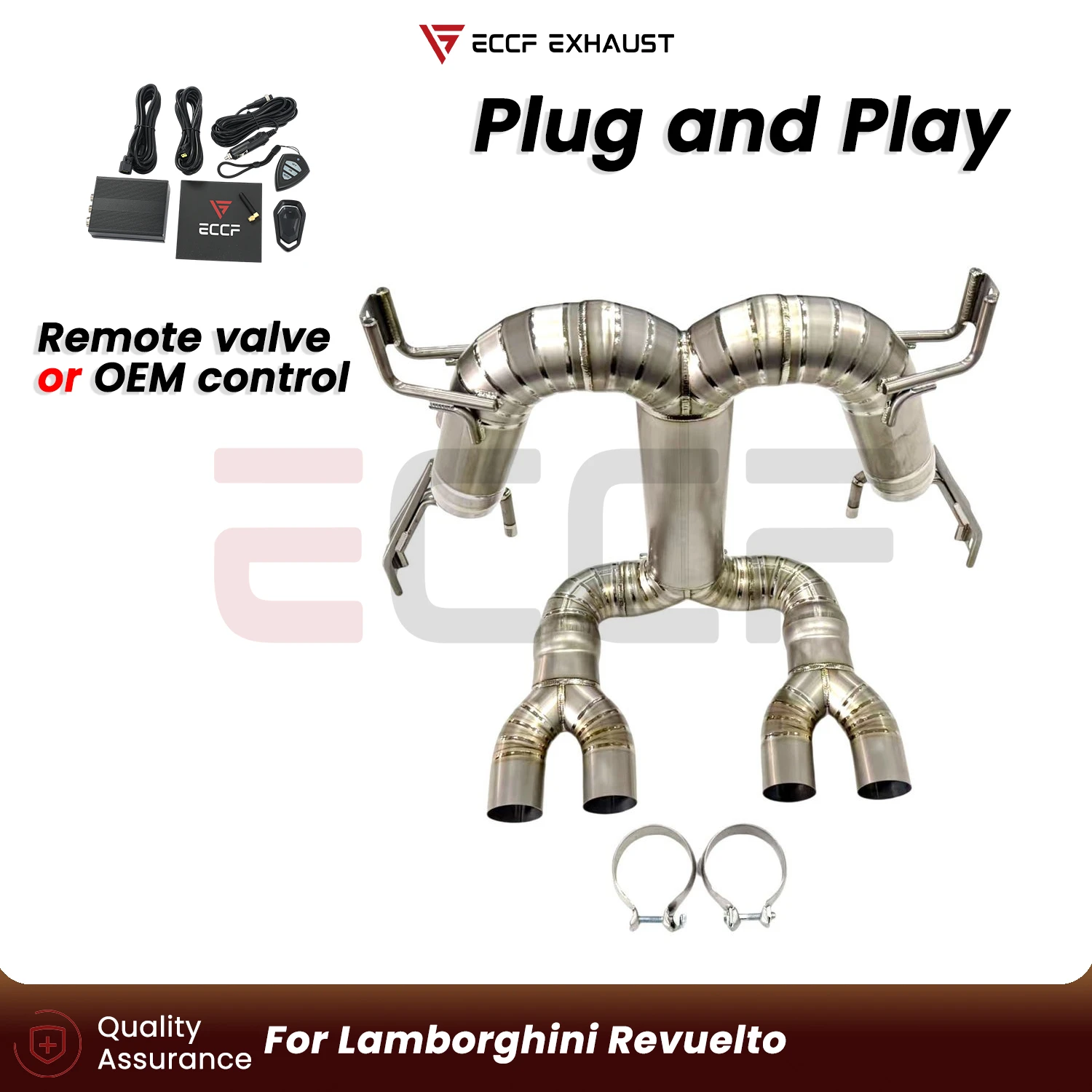 Sporty Titanium Catback Exhaust For Lamborghini Revuelto Aggressive Exhaust Sound Performance Upgrade Easy Installation
Sporty Titanium Catback Exhaust For Lamborghini Revuelto Aggressive Exhaust Sound Performance Upgrade Easy Installation