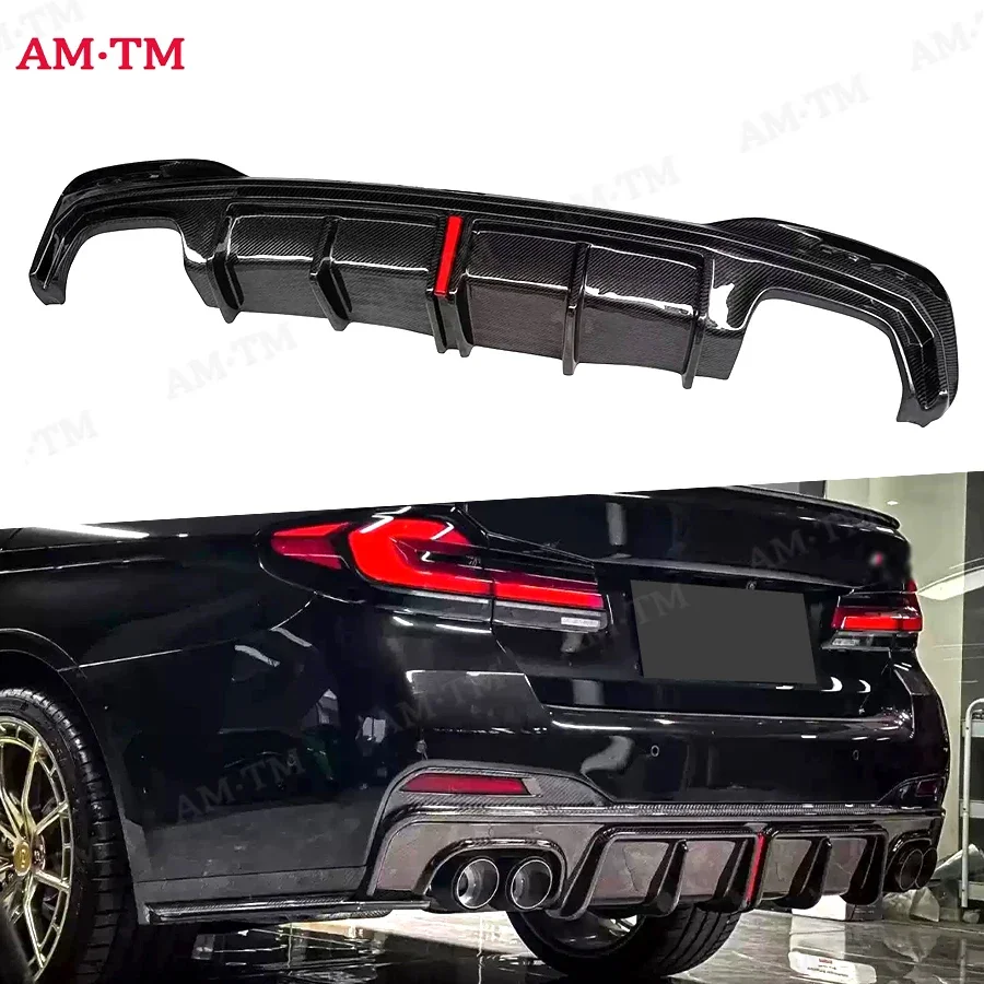 For BMW 5 Series M5 F90 G30 G38 540i 530i Sports K Style Carbon Fiber Rear Lip Diffuser Back Bumper Spoiler Separator Body Kit
For BMW 5 Series M5 F90 G30 G38 540i 530i Sports K Style Carbon Fiber Rear Lip Diffuser Back Bumper Spoiler Separator Body Kit