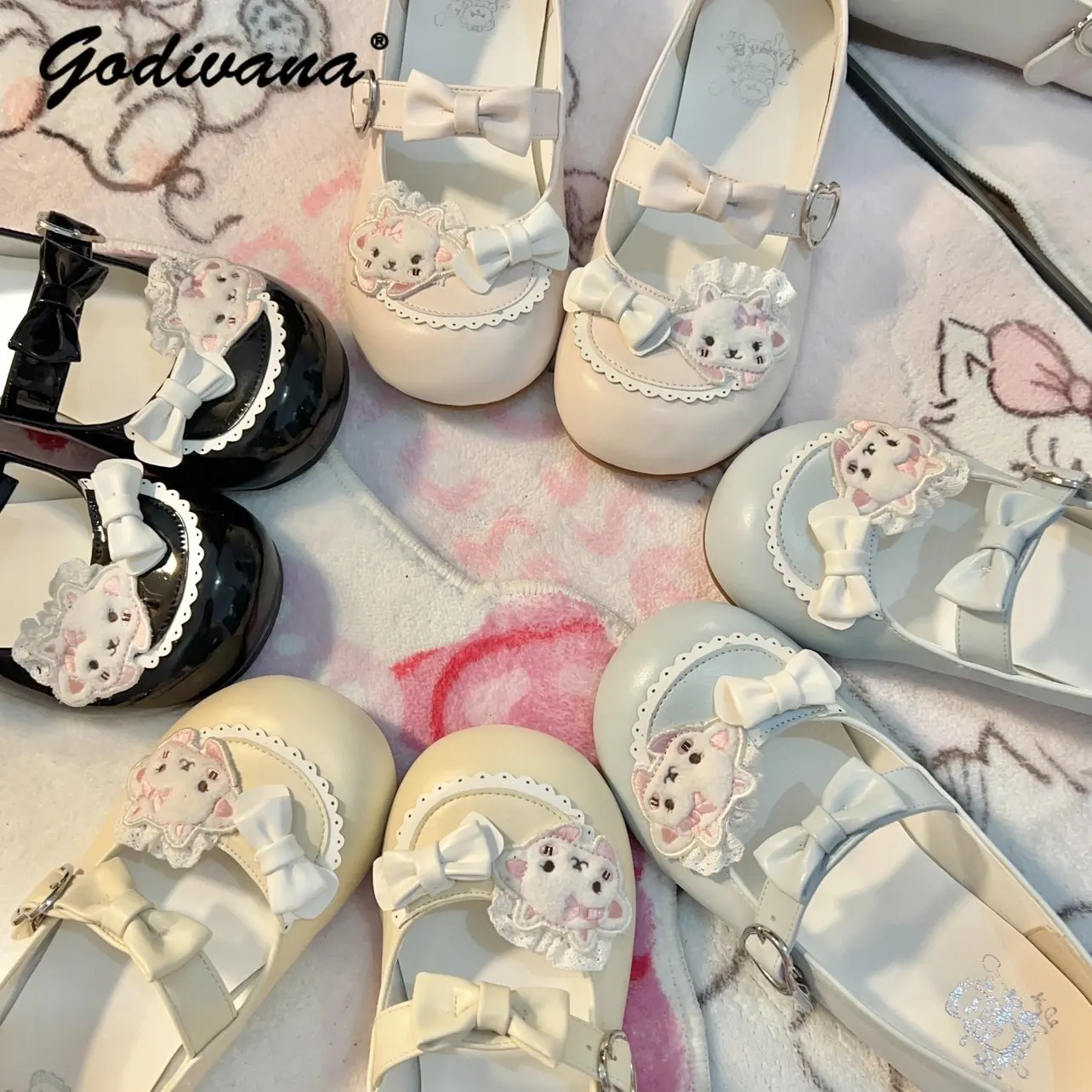 Новые весенние женские туфли-балетки с круглым носком в стиле Лолита, милые повседневные кожаные туфли с мультяшным дизайном для девочек
Новые весенние женские туфли-балетки с круглым носком в стиле Лолита, милые повседневные кожаные туфли с мультяшным дизайном для девочек