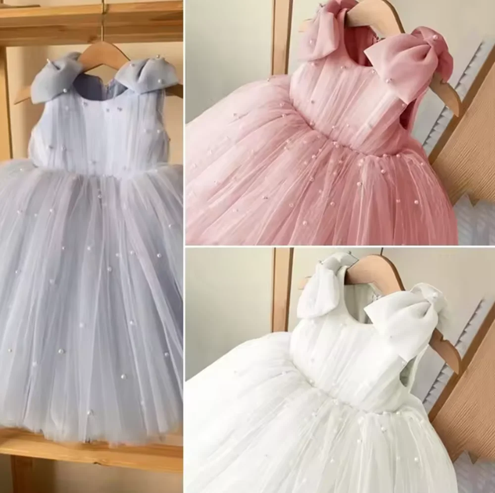 Baby Girl Princess Pearl Dress Bow Sleeveless Infant Toddler Girl Vintage Party Pageant Birthday Baby Clothes
Baby Girl Princess Pearl Dress Bow Sleeveless Infant Toddler Girl Vintage Party Pageant Birthday Baby Clothes