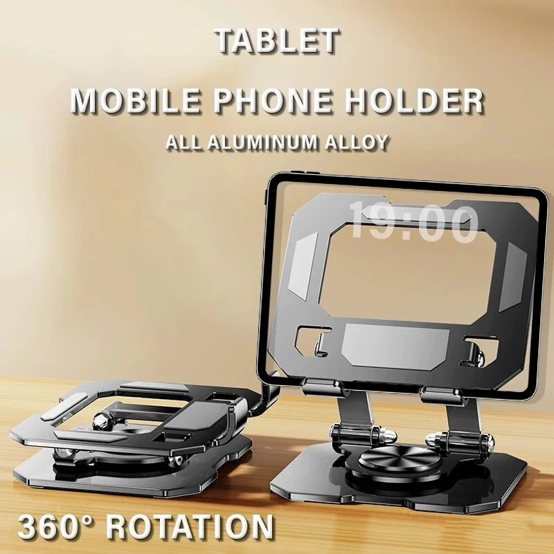 360° Rotatable Tablet Stand Adjustable Foldable Desktop Stand Holder Compatible For 4.7-12 Inch Ipad Pro/Air/Min Laptop Tablet
360° Rotatable Tablet Stand Adjustable Foldable Desktop Stand Holder Compatible For 4.7-12 Inch Ipad Pro/Air/Min Laptop Tablet