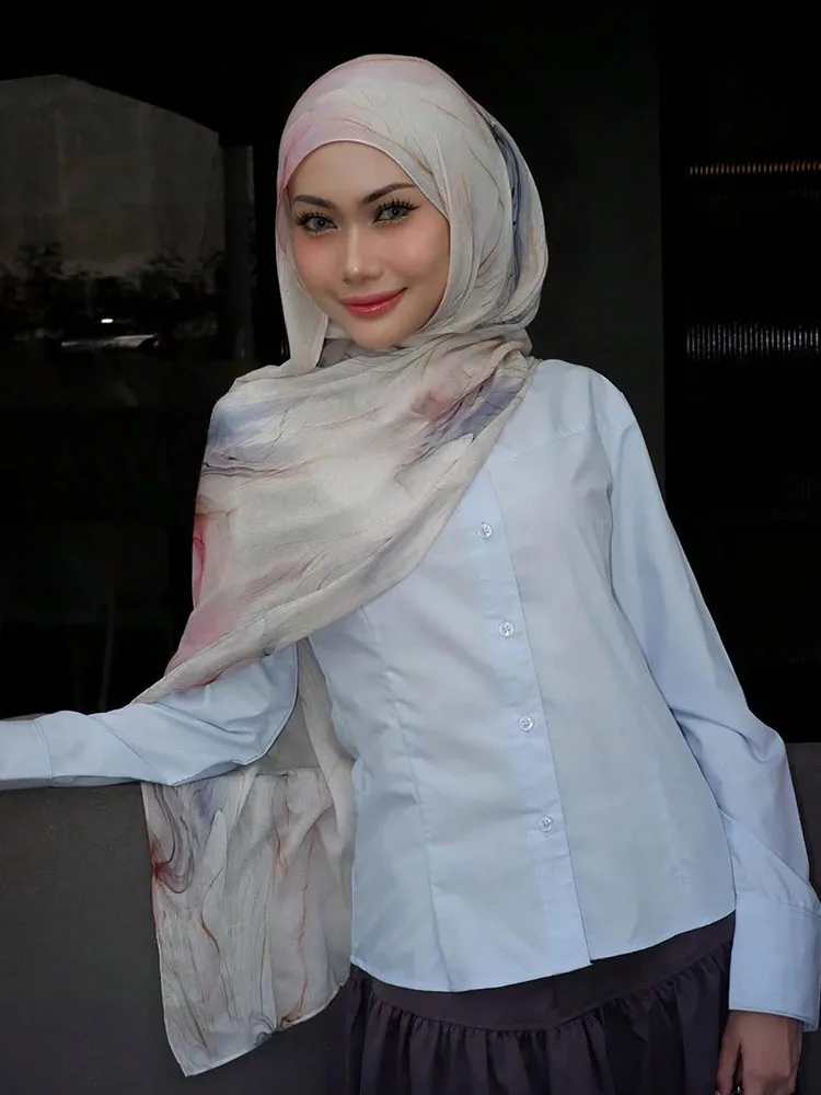 1 шт. мусульманский хиджаб с акварельным принтом, женский исламский платок для Рамадана, модал, хлопок, фуляр, шаль, бандана 2026
1 шт. мусульманский хиджаб с акварельным принтом, женский исламский платок для Рамадана, модал, хлопок, фуляр, шаль, бандана 2026