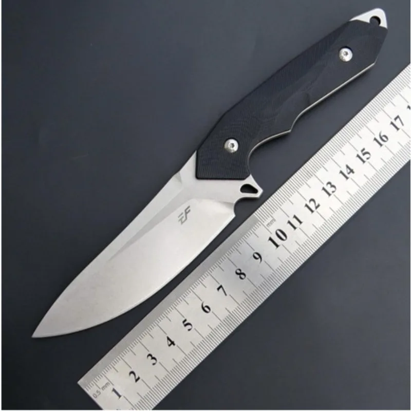 New Arrival EF122 Portable Camping Outdoor Knife Fixed D2 Blade G10 Handle Hunting Survival Tactica Utility Knives EDC Tools
New Arrival EF122 Portable Camping Outdoor Knife Fixed D2 Blade G10 Handle Hunting Survival Tactica Utility Knives EDC Tools