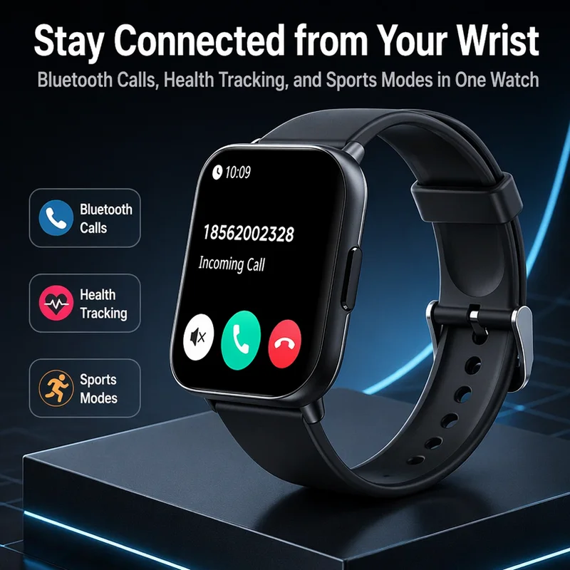 GEJIAN 2026 Health Smart Watch 1.69" with Bluetooth Call Heart Rate Health Monitoring IP67 Waterproof Sports Tracking Smartwatch
GEJIAN 2026 Health Smart Watch 1.69" with Bluetooth Call Heart Rate Health Monitoring IP67 Waterproof Sports Tracking Smartwatch