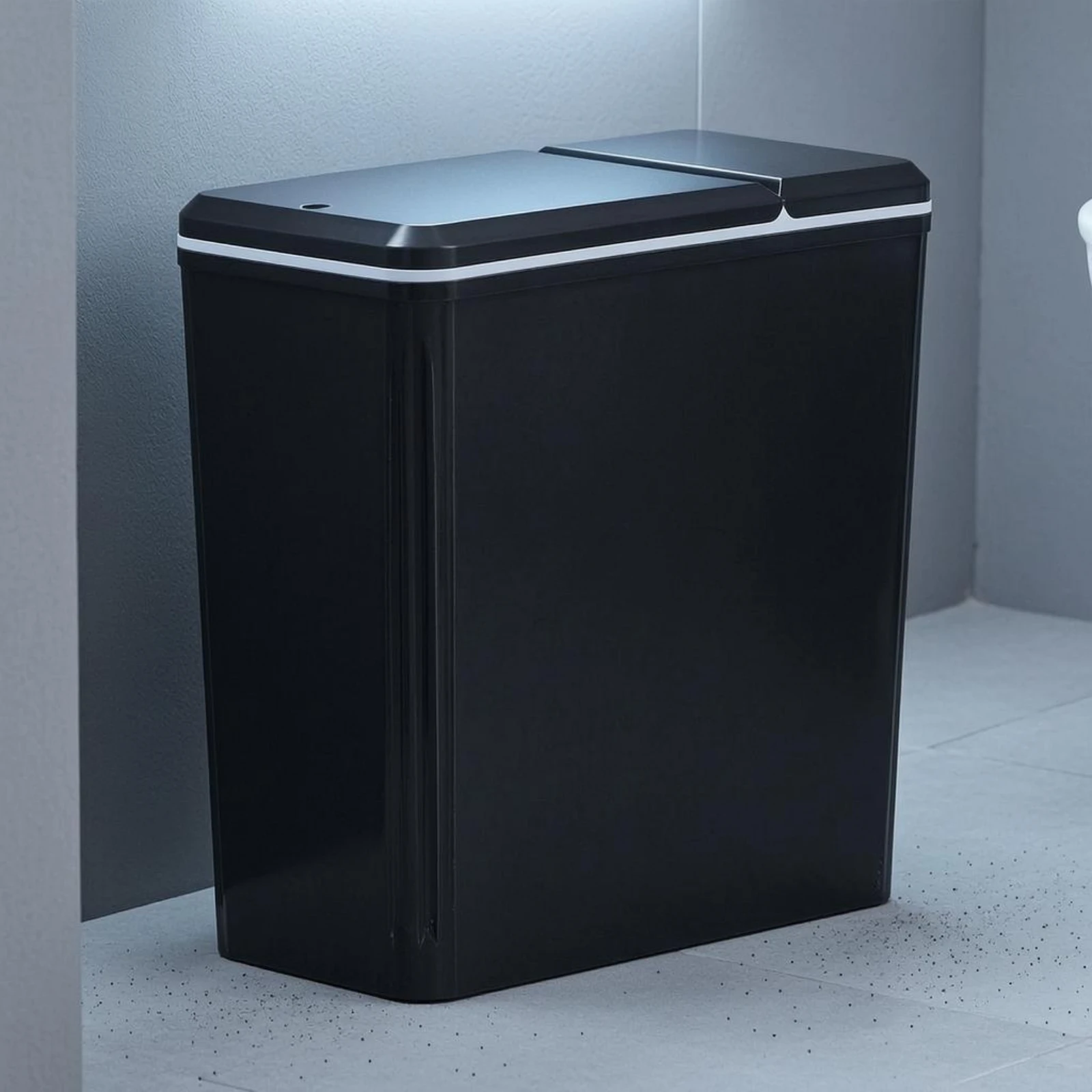 Flip Lid Trash Can Press-Open Slim Trash Can Rectangular Waste Bin Narrow Compact for Kitchen
Flip Lid Trash Can Press-Open Slim Trash Can Rectangular Waste Bin Narrow Compact for Kitchen