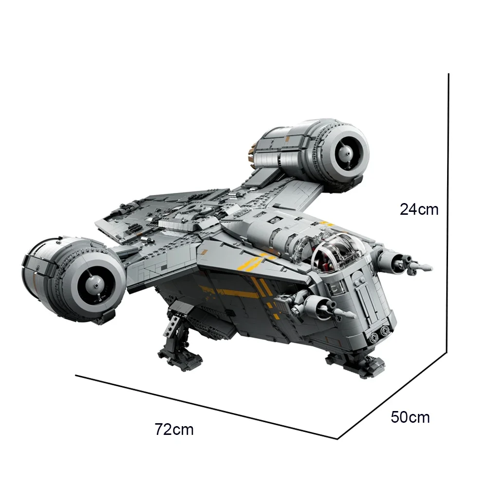 In Stock Spacecraft Building Blocks Model 75331 Spaceship Assembly Bricks 6187pcs Toys Home Decor For Adults Birthday Gifts
In Stock Spacecraft Building Blocks Model 75331 Spaceship Assembly Bricks 6187pcs Toys Home Decor For Adults Birthday Gifts