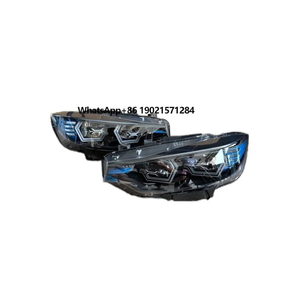 Angel Eyes F32 Headlights Assy for 10-17 F38/F32 Oem Headlights Upgraded to 4 Series Angel Eyes LED Daily Running Lights
Angel Eyes F32 Headlights Assy for 10-17 F38/F32 Oem Headlights Upgraded to 4 Series Angel Eyes LED Daily Running Lights