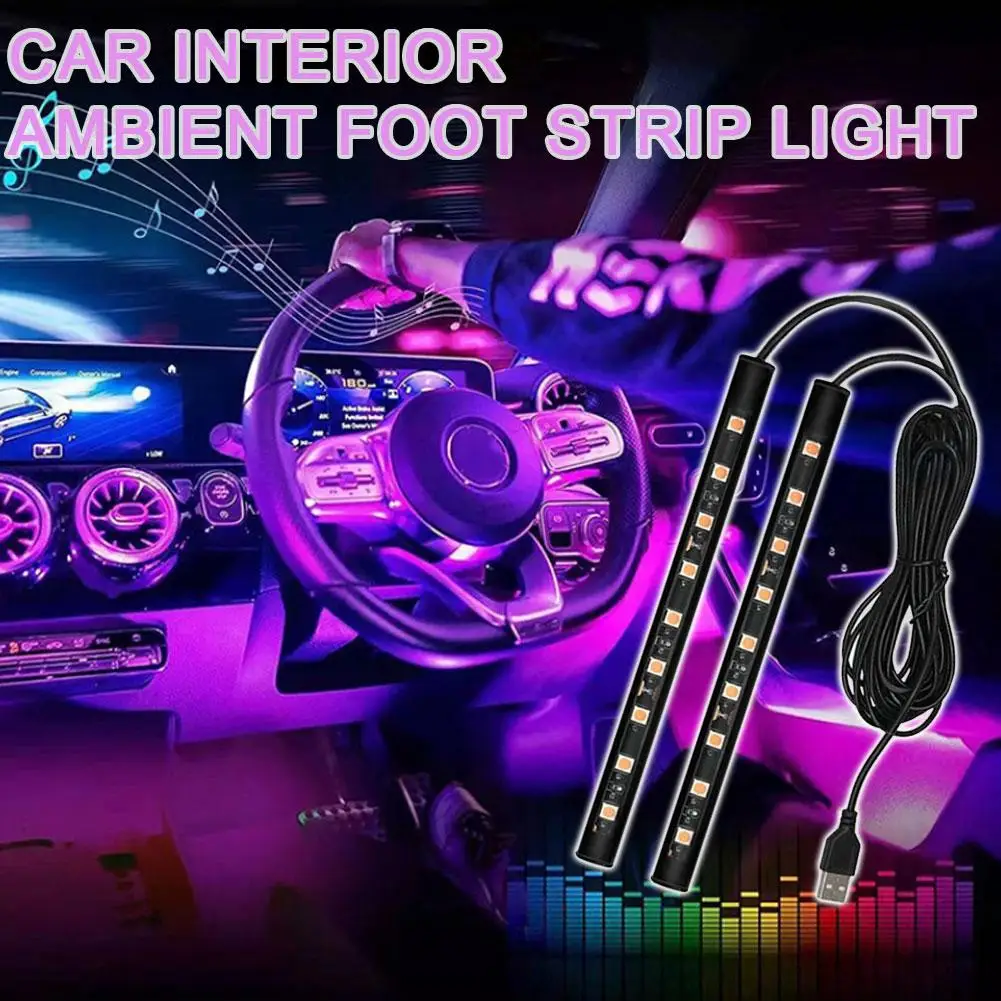 Car LED Foot Lights 12V Interior Ambient Lights Strip Cm Lamp Bulbs 18 Auto Light 17 Decorative Accessories Atmosphere X1O5
Car LED Foot Lights 12V Interior Ambient Lights Strip Cm Lamp Bulbs 18 Auto Light 17 Decorative Accessories Atmosphere X1O5