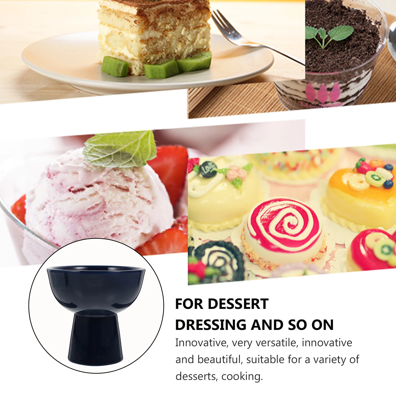 Ceramic Dessert Cup Delicate Ice Cream Yoghurt Pudding Sundae Cup Smooth Premium Material Home Coffee Shop Decor
Ceramic Dessert Cup Delicate Ice Cream Yoghurt Pudding Sundae Cup Smooth Premium Material Home Coffee Shop Decor