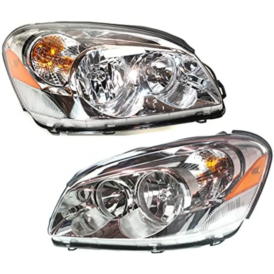 Фары со стороны водителя и пассажира в сборе для Lucerne 20062008, галогенные лампы без белого указателя поворота, подходят для CX 3.8L 
Фары со стороны водителя и пассажира в сборе для Lucerne 20062008, галогенные лампы без белого указателя поворота, подходят для CX 3.8L