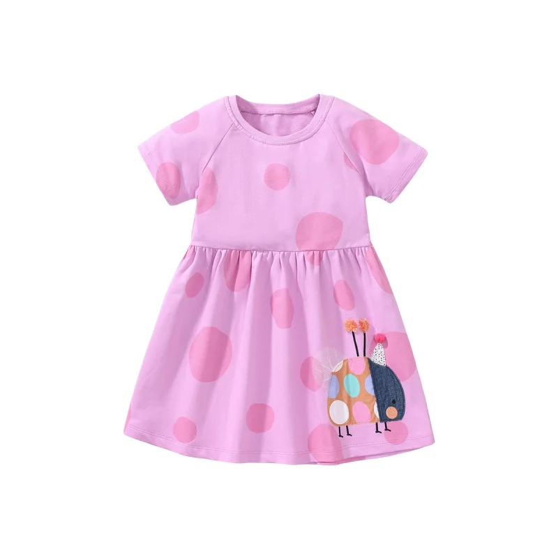 2024Children Shirt Girls' Short Sleeve Summer Pure Cotton Children's Princess DressBaist
2024Children Shirt Girls' Short Sleeve Summer Pure Cotton Children's Princess DressBaist