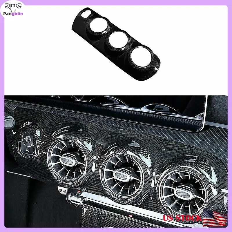 Накладка на центральный воздуховод из карбона Pangolin для Mercedes-Benz W118 CLA 2020-2022, детали интерьера автомобиля
Накладка на центральный воздуховод из карбона Pangolin для Mercedes-Benz W118 CLA 2020-2022, детали интерьера автомобиля