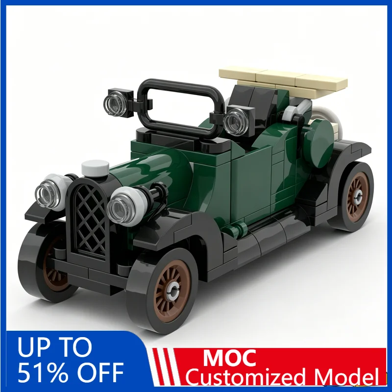 180PCS C24 Roadster Series Vintage Car Model Building Blocks Diy Education Assembly Toy Classic Vehicle Display Collection Gift
180PCS C24 Roadster Series Vintage Car Model Building Blocks Diy Education Assembly Toy Classic Vehicle Display Collection Gift