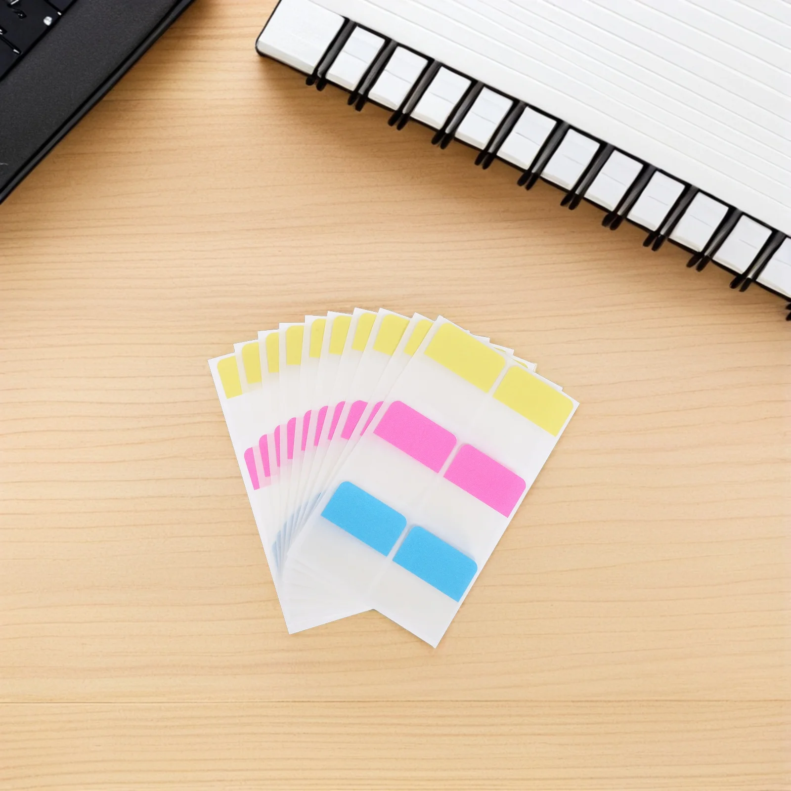 60Pcs Sticky Index Tabs Strong Adhesive Writable Page Markers for Books Notebooks File Folder Planner Classification Notebook
60Pcs Sticky Index Tabs Strong Adhesive Writable Page Markers for Books Notebooks File Folder Planner Classification Notebook