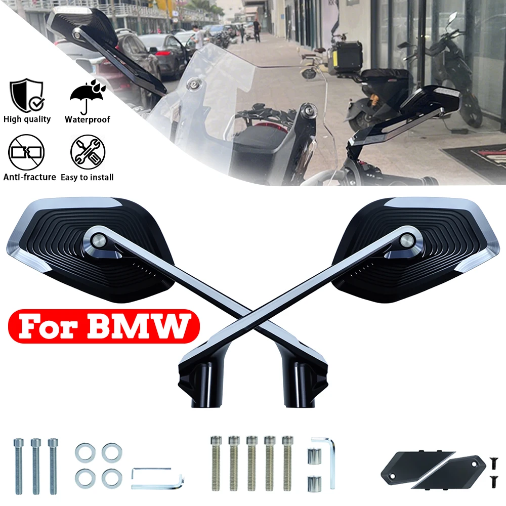 For BMW R1250GS ADV R1300GS R1200GS F900GS F850GS Motorcycle Rear View Mirrors Adjustable Rear Mirrors R1250GS ADV Side Mirrors
For BMW R1250GS ADV R1300GS R1200GS F900GS F850GS Motorcycle Rear View Mirrors Adjustable Rear Mirrors R1250GS ADV Side Mirrors