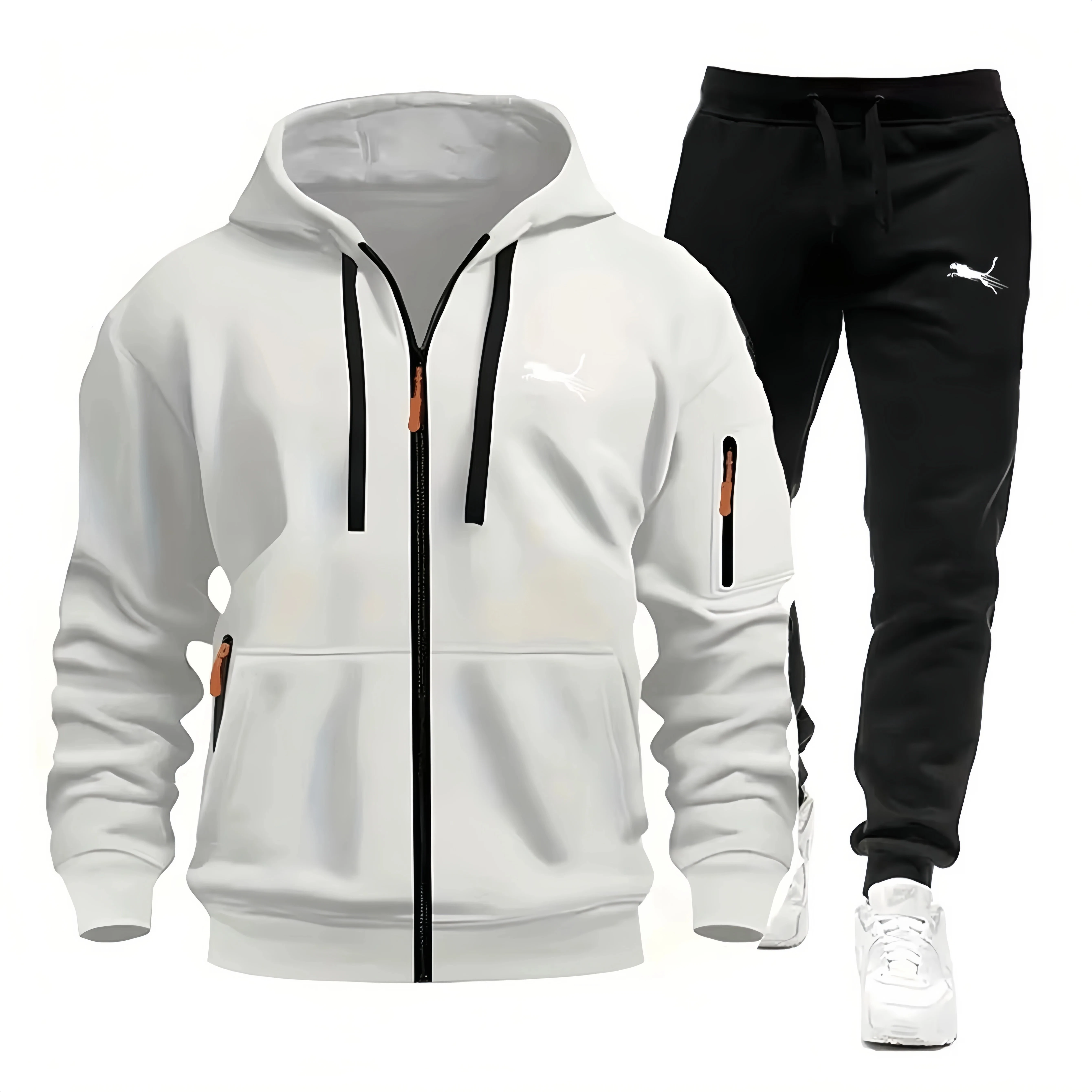 Men's Clothing Casual Sweatshirt Suit Sweatshirts for Men Daily Zipper Hoodies Hot High Quality 2026 Sports Tracksuit Jogging
Men's Clothing Casual Sweatshirt Suit Sweatshirts for Men Daily Zipper Hoodies Hot High Quality 2026 Sports Tracksuit Jogging