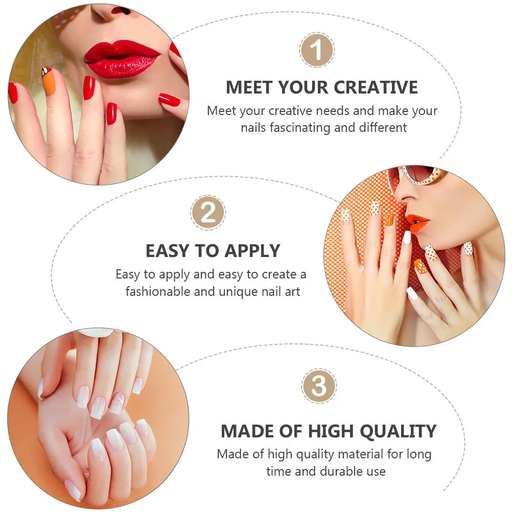 1000Pcs Artificial Nail Tips Fresh Style Full Cover Nail Art Design Easy Apply DIY Manicure Women Fingernails
1000Pcs Artificial Nail Tips Fresh Style Full Cover Nail Art Design Easy Apply DIY Manicure Women Fingernails