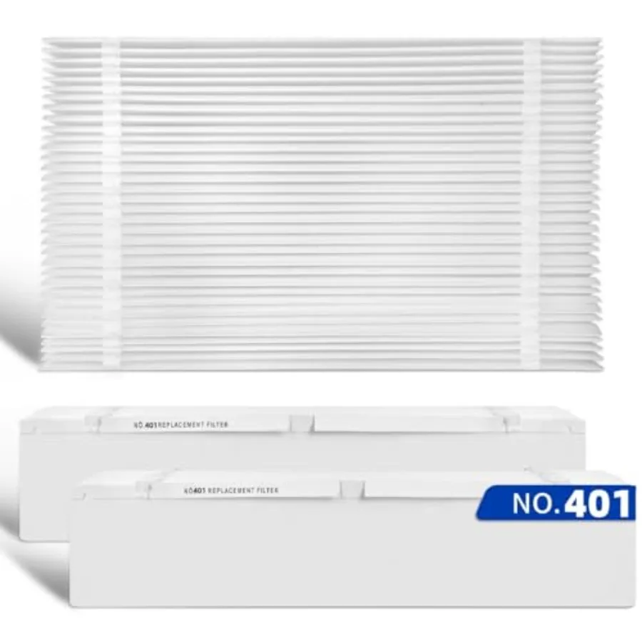 Комплект из 3 сменных фильтров 401, совместимых с очистителями воздуха AprilAire 2400 и Space-Gard 2400 для всего дома, фильтр для печи MERV-10, 16 дюймов
Комплект из 3 сменных фильтров 401, совместимых с очистителями воздуха AprilAire 2400 и Space-Gard 2400 для всего дома, фильтр для печи MERV-10, 16 дюймов