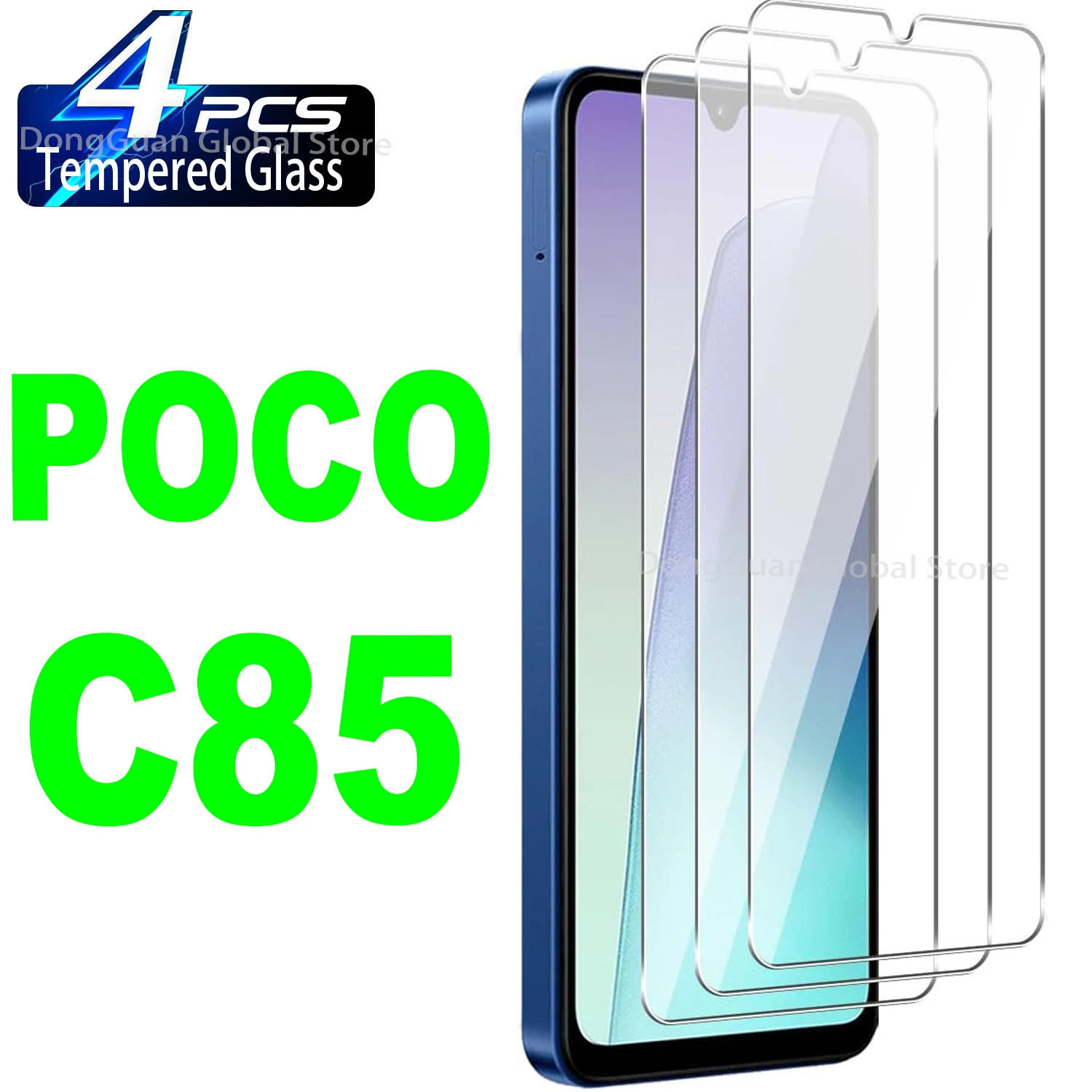 2/3/4Pcs Tempered Glass For Xiaomi POCO C85 Tempered Glass Screen Protector Glass Film
2/3/4Pcs Tempered Glass For Xiaomi POCO C85 Tempered Glass Screen Protector Glass Film