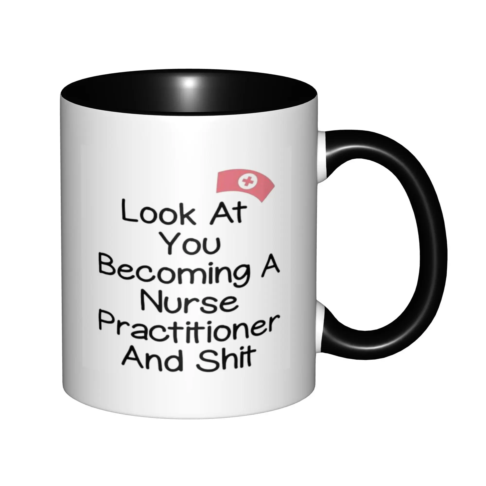 Look at You Becoming a Nurse Practitioner Graduation Mugs With Black Handle Birthday Coffee Mugs Ceramic Tea Cups 11oz
Look at You Becoming a Nurse Practitioner Graduation Mugs With Black Handle Birthday Coffee Mugs Ceramic Tea Cups 11oz