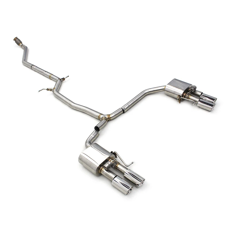OBM Stainless Steel Catback Exhaust For AUDI A4/A5 B8/B9 2.0T 2016-2022 Automobile Exhaust System Exhaust Pipes
OBM Stainless Steel Catback Exhaust For AUDI A4/A5 B8/B9 2.0T 2016-2022 Automobile Exhaust System Exhaust Pipes