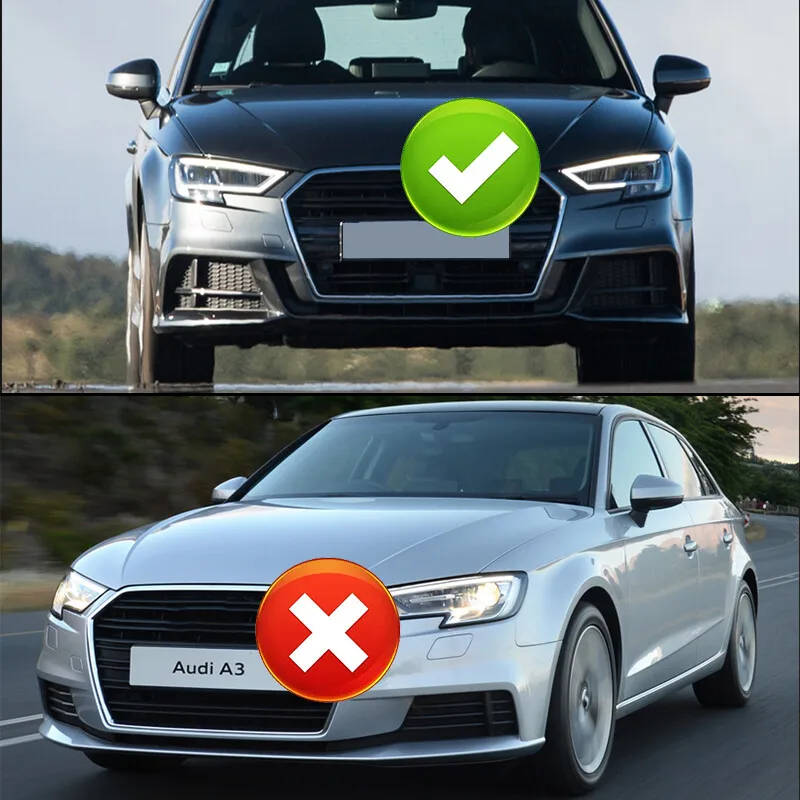 Front Fog Light Grill Replace For AUDI A3 8V S-LINE 2017 2018 2019 Fog Lamp Cover Bezel Grille Chrome Black Refit Accessories
Front Fog Light Grill Replace For AUDI A3 8V S-LINE 2017 2018 2019 Fog Lamp Cover Bezel Grille Chrome Black Refit Accessories