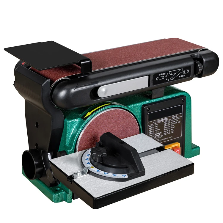 550W/750W Professional Induction Motor 150mm Adjustable Belt Sander 6 Inch Disc Bench Belt Machine for Wood Polishing Grinding
550W/750W Professional Induction Motor 150mm Adjustable Belt Sander 6 Inch Disc Bench Belt Machine for Wood Polishing Grinding
