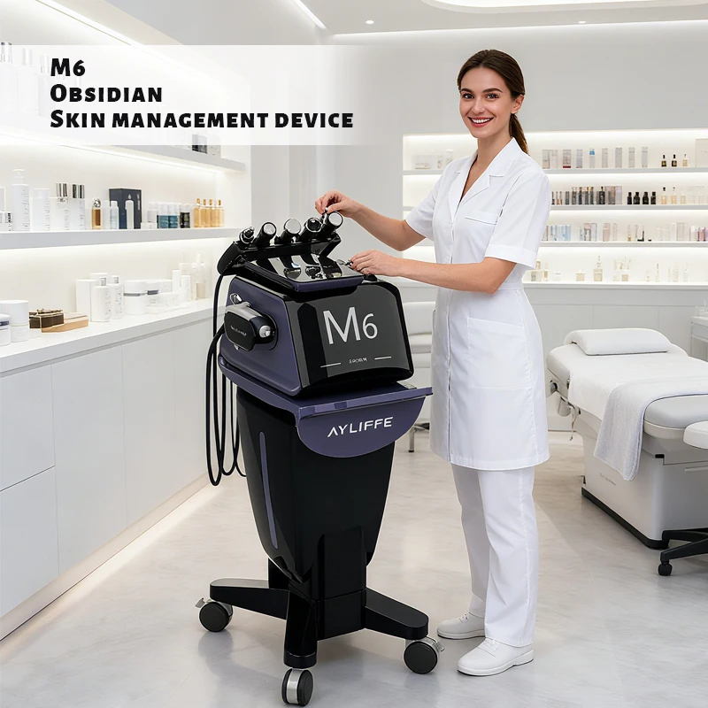 M6 Hydri Professional Facial Machine: Hydradermabrasion Deep Cleansing & Lifting for Salons & Spas.
M6 Hydri Professional Facial Machine: Hydradermabrasion Deep Cleansing & Lifting for Salons & Spas.