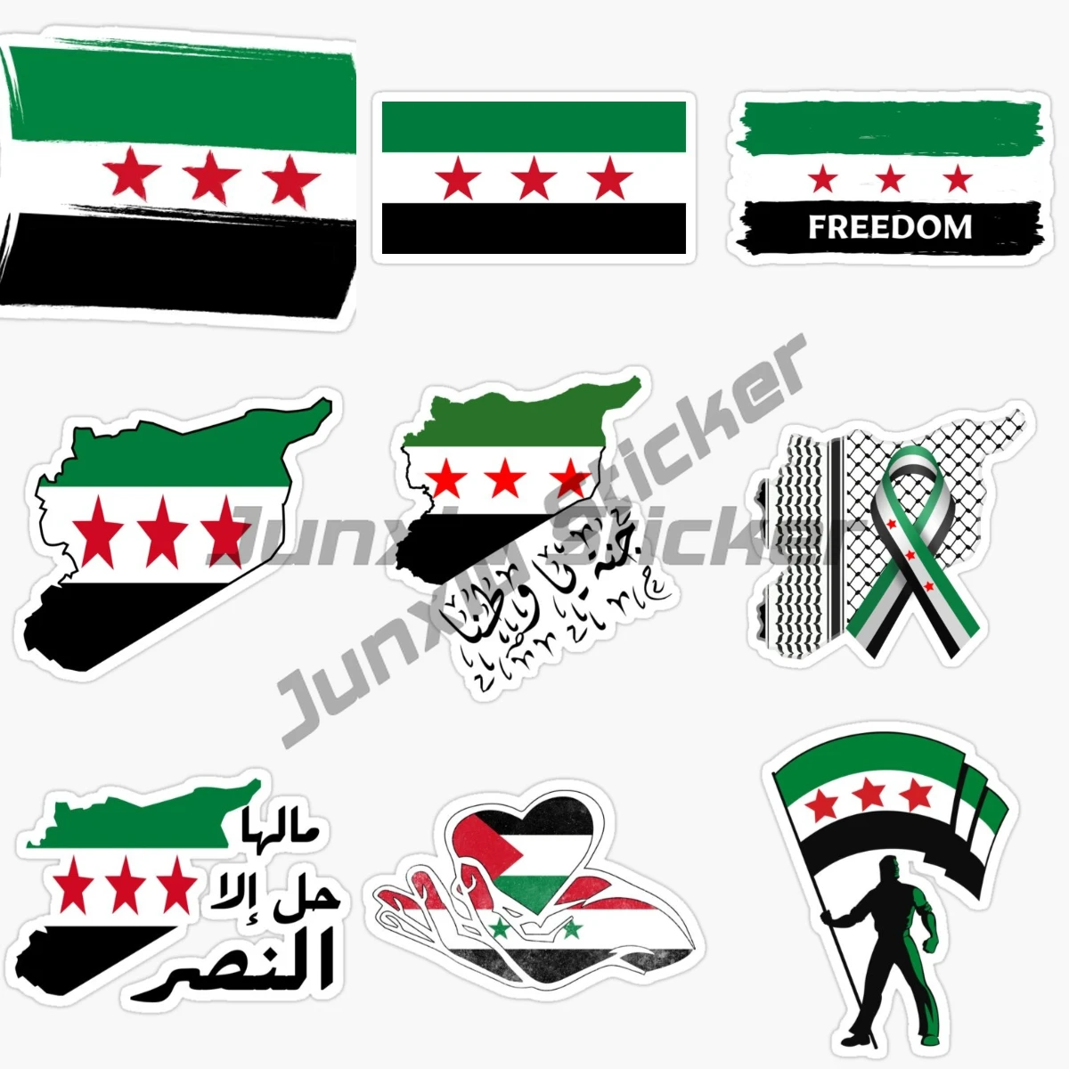 Syria Map Flag Vinyl Sticker Quality Waterproof Stickers Vinyl Self-adhesive Car Sticker Car Accessories
Syria Map Flag Vinyl Sticker Quality Waterproof Stickers Vinyl Self-adhesive Car Sticker Car Accessories