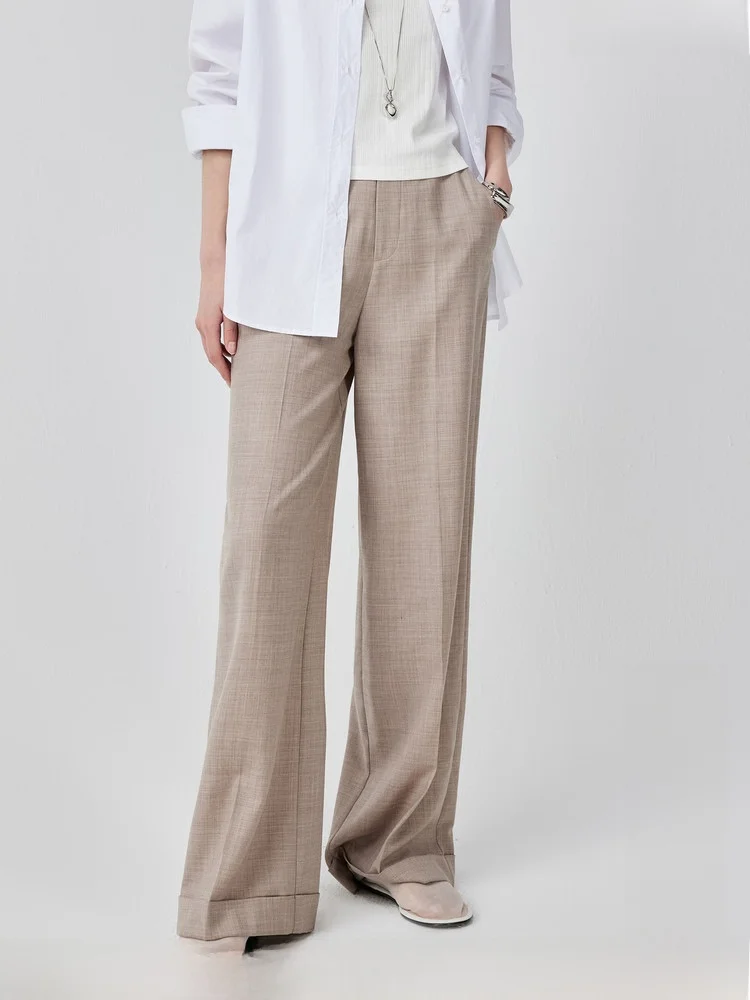 CHICC3 Slimming Straight Leg Casual Pants Premium Wool Lightweight Airy Versatile Ladies Faion Spring Season Loose Fit
CHICC3 Slimming Straight Leg Casual Pants Premium Wool Lightweight Airy Versatile Ladies Faion Spring Season Loose Fit