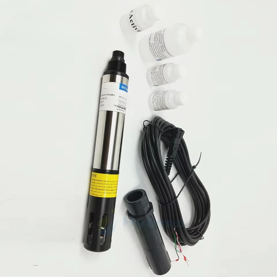 Digital Ammonium Nitrogen Ion Sensor RS485 Ion-selective Electrodes Meter for Industrial Water NH4-N Probe
Digital Ammonium Nitrogen Ion Sensor RS485 Ion-selective Electrodes Meter for Industrial Water NH4-N Probe