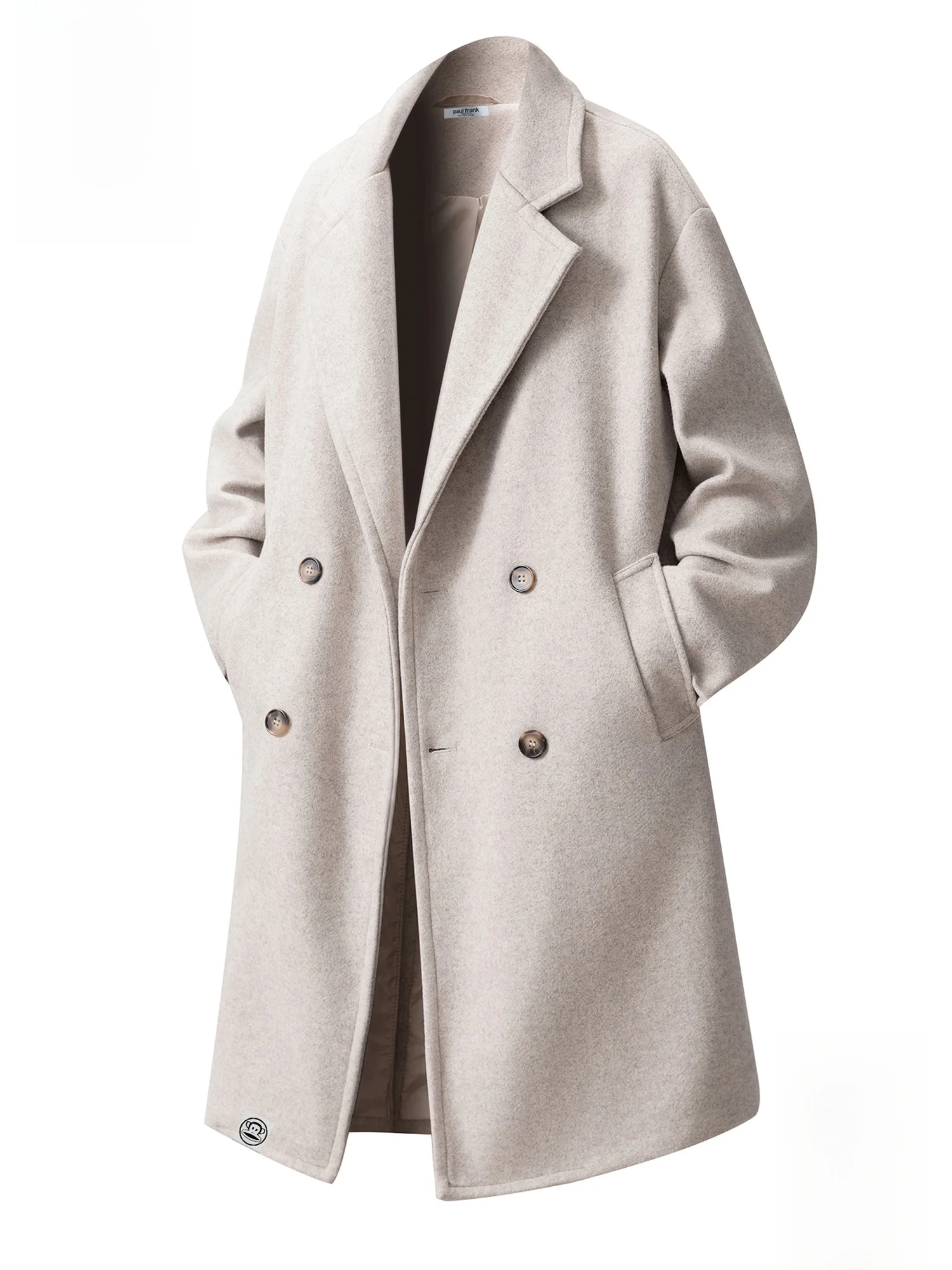 PaulFrank Monkey Autumn Winter Simple High-End Men's Casual Double-Row Button Warmth Outerwear Coat Loose Fit Youth Faion
PaulFrank Monkey Autumn Winter Simple High-End Men's Casual Double-Row Button Warmth Outerwear Coat Loose Fit Youth Faion