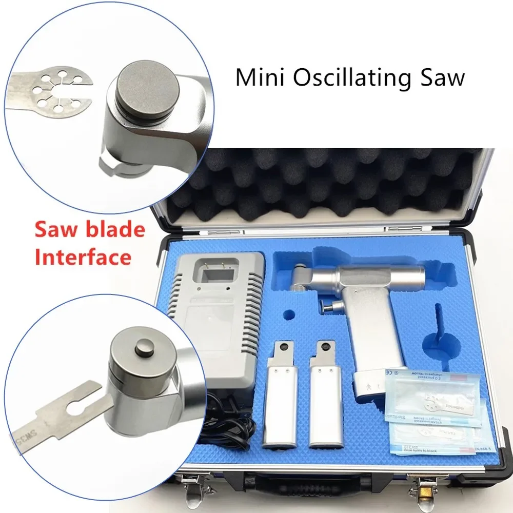 Orthopedic Electric saw for Bone Cutting Oscillating Saw Sagittal Saw Pet Orthopedic Surgical Power Tools
Orthopedic Electric saw for Bone Cutting Oscillating Saw Sagittal Saw Pet Orthopedic Surgical Power Tools