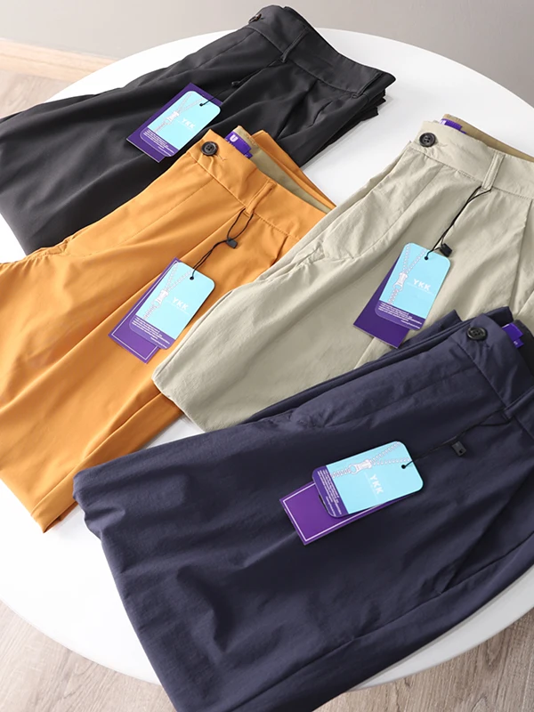 Loose Fit Straight Leg Casual Pants Thin Summer Men's Trousers Nine Points Dailine Technology Four Sided Elastici Purple Label
Loose Fit Straight Leg Casual Pants Thin Summer Men's Trousers Nine Points Dailine Technology Four Sided Elastici Purple Label