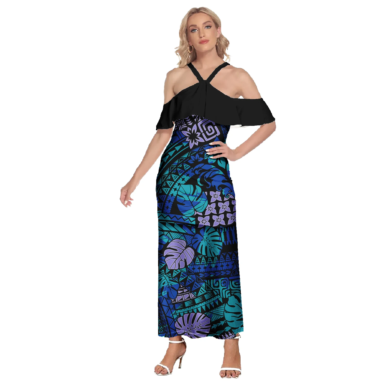 Latest Polynesian Tribal Print Dress Skirts Set Women Puletasi Samoan Plus Size Ruffles Summer Dresses
Latest Polynesian Tribal Print Dress Skirts Set Women Puletasi Samoan Plus Size Ruffles Summer Dresses