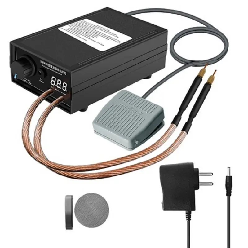 【HOUSEHOLD GOODS】EU Plug 8000W High-Power 18650 Battery Pack Spot Welder Machine Kit Portable Welding Tool 0.2MM Nickel Strip
【HOUSEHOLD GOODS】EU Plug 8000W High-Power 18650 Battery Pack Spot Welder Machine Kit Portable Welding Tool 0.2MM Nickel Strip