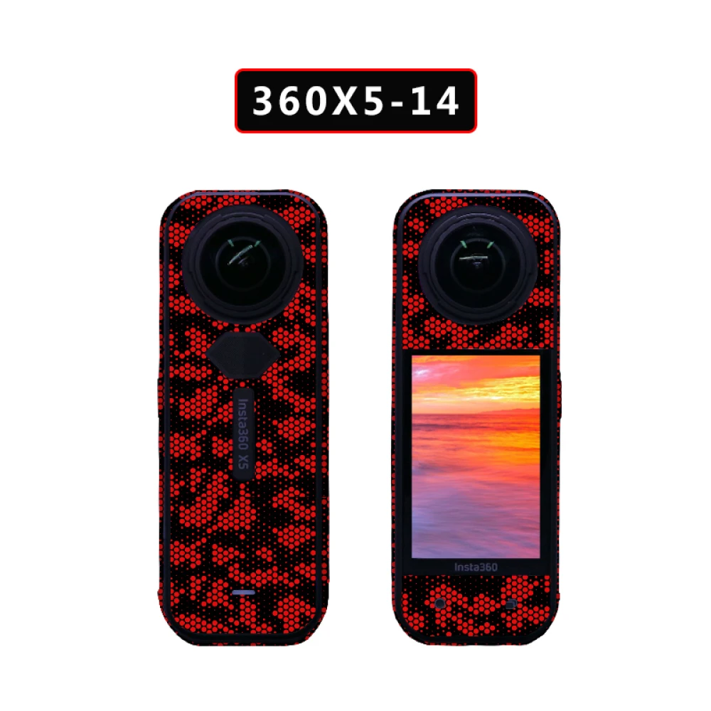 For Insta360 X5 Waterproof Skins Sticker Camera Protection Scratch-Proof Cover PVC Colorful Sticker for Insta360 X5 Accessories
For Insta360 X5 Waterproof Skins Sticker Camera Protection Scratch-Proof Cover PVC Colorful Sticker for Insta360 X5 Accessories