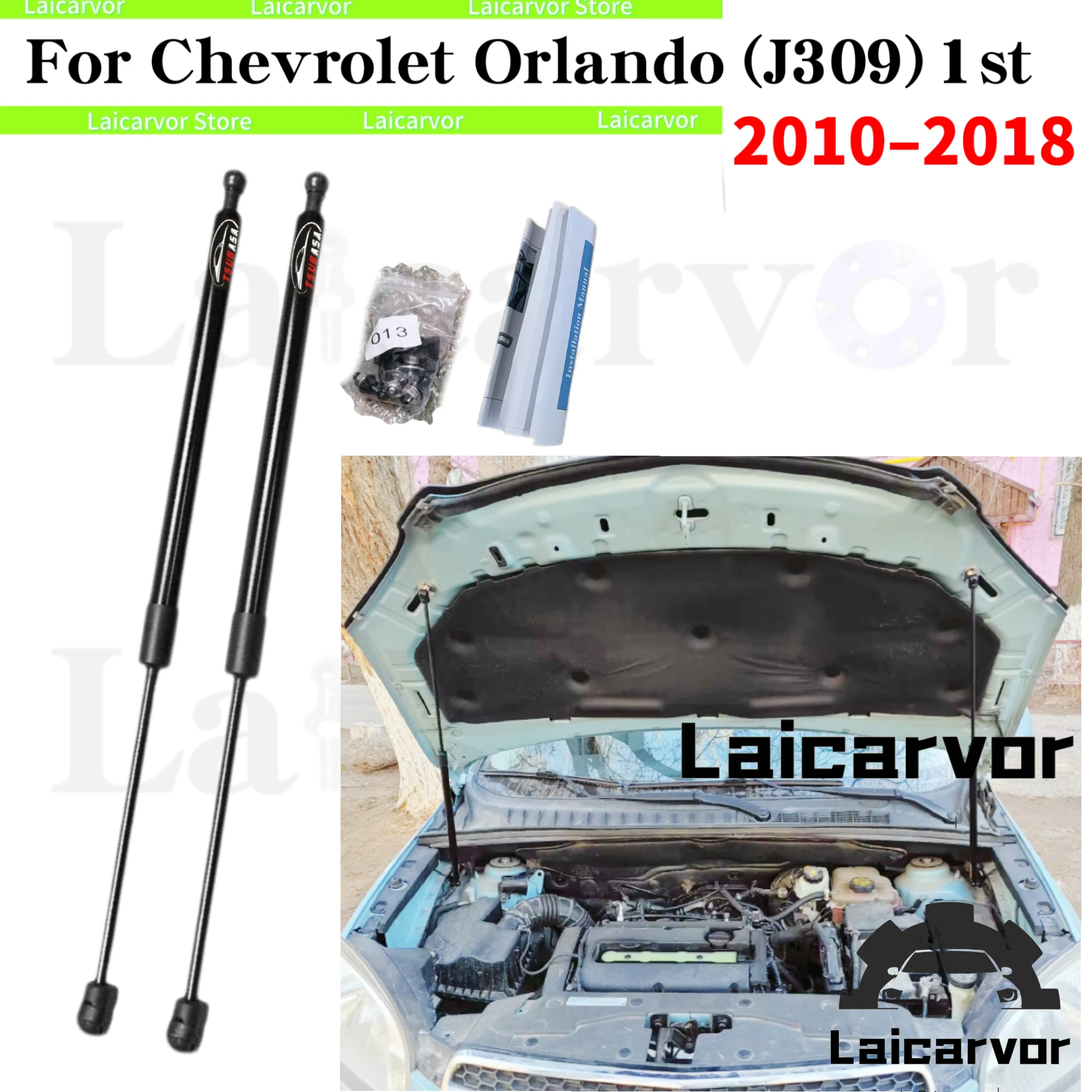 1 Set Gas Struts For Chevrolet Orlando 2010-2018 1st Gen Front Hood Bonnet Modify Lift Support Damper Shock Absorber Prop Rods
1 Set Gas Struts For Chevrolet Orlando 2010-2018 1st Gen Front Hood Bonnet Modify Lift Support Damper Shock Absorber Prop Rods