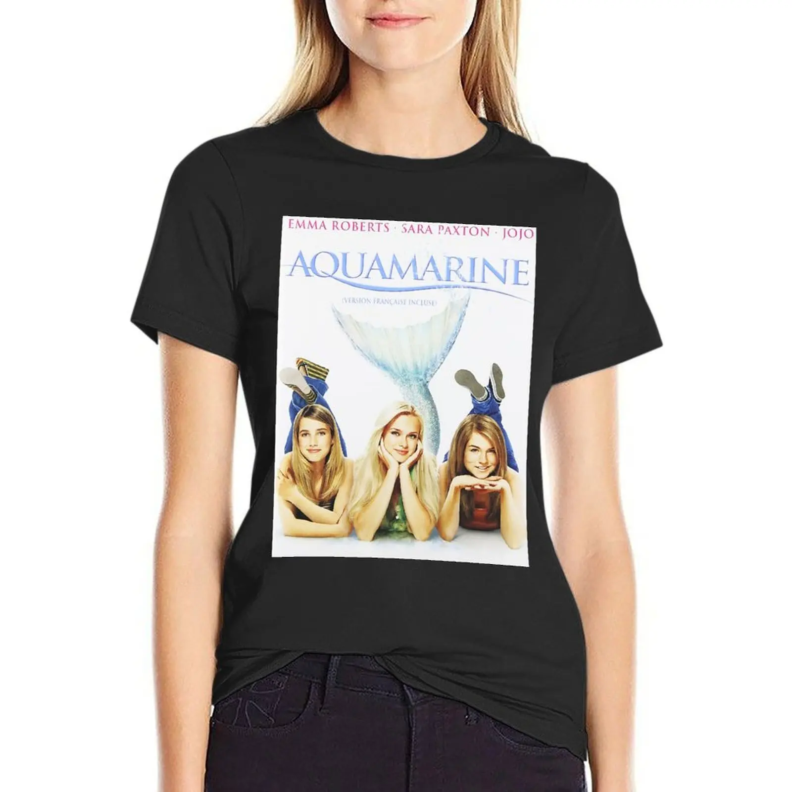 aquamarine movie T-Shirt Aesthetic clothing Female clothing animal print shirt for girls t-shirt dress for Women plus size
aquamarine movie T-Shirt Aesthetic clothing Female clothing animal print shirt for girls t-shirt dress for Women plus size