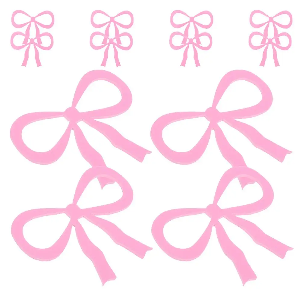 12pcs Pink Glass Decoration Bow Drink Tags Reusable Stem Glasses Charm for Party Funny Bowknot Drink Markers
12pcs Pink Glass Decoration Bow Drink Tags Reusable Stem Glasses Charm for Party Funny Bowknot Drink Markers