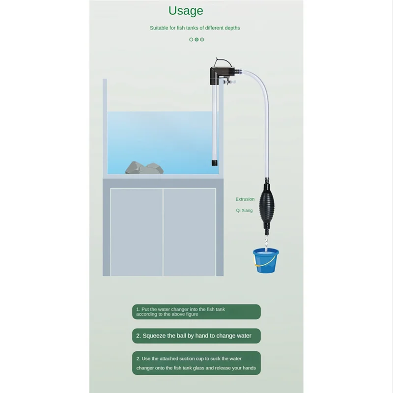 Fish Tank Water Cleaning Tools Cleaning Tools Pumping Water Cleaning Accessorie ABS For Water Cleaning Air Pump
Fish Tank Water Cleaning Tools Cleaning Tools Pumping Water Cleaning Accessorie ABS For Water Cleaning Air Pump