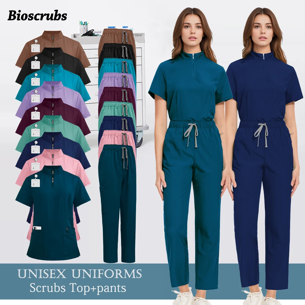 Clinical Nursing Accessories Medical Hospital Scrubs Uniforms Woman Dental Pharmacy Straight Pants Suit Men Beauty Spa Work Wear
Clinical Nursing Accessories Medical Hospital Scrubs Uniforms Woman Dental Pharmacy Straight Pants Suit Men Beauty Spa Work Wear