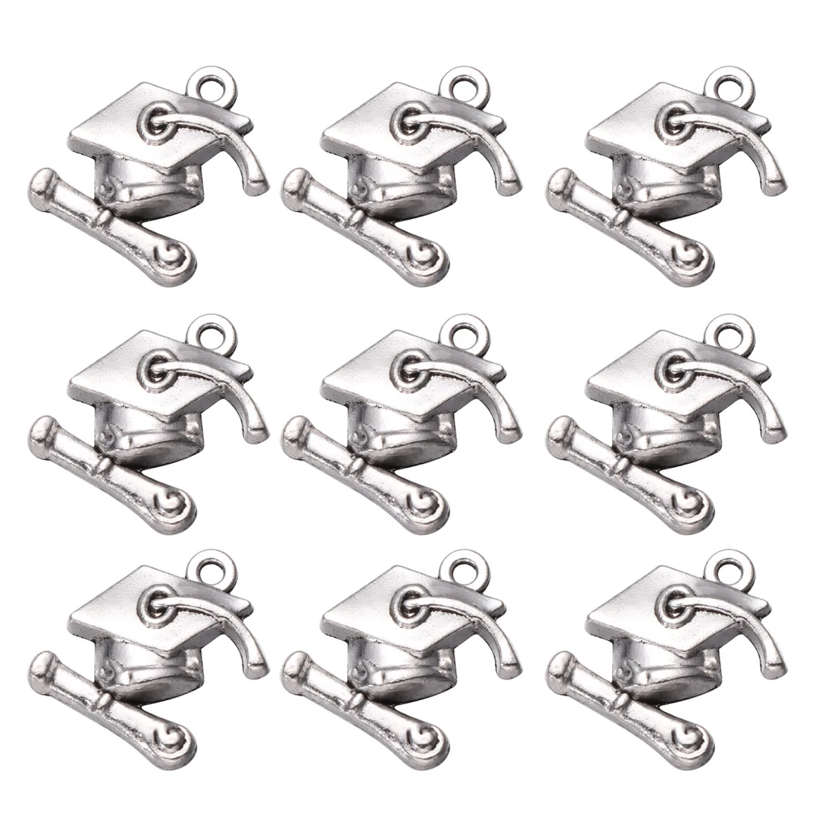 50 Pcs Doctor's Hat Accessories Graduation Party Pendant Silver Charm Necklace Cap DIY Charms Jewelry Making Pendants
50 Pcs Doctor's Hat Accessories Graduation Party Pendant Silver Charm Necklace Cap DIY Charms Jewelry Making Pendants