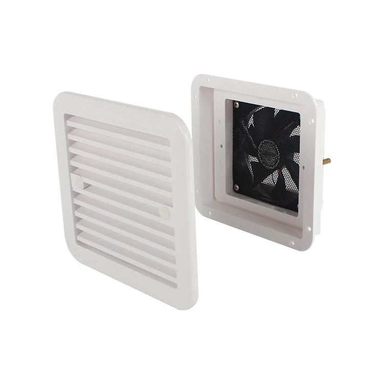 TYTXRV RV Accessories White 12V RV Side Vent Fan Uni-Directional Silent Cooling Vent Fan
TYTXRV RV Accessories White 12V RV Side Vent Fan Uni-Directional Silent Cooling Vent Fan